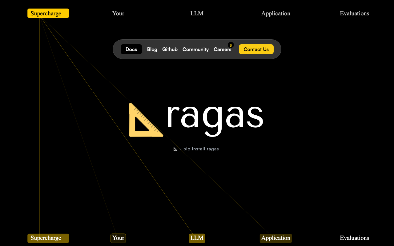 Ragas homepage