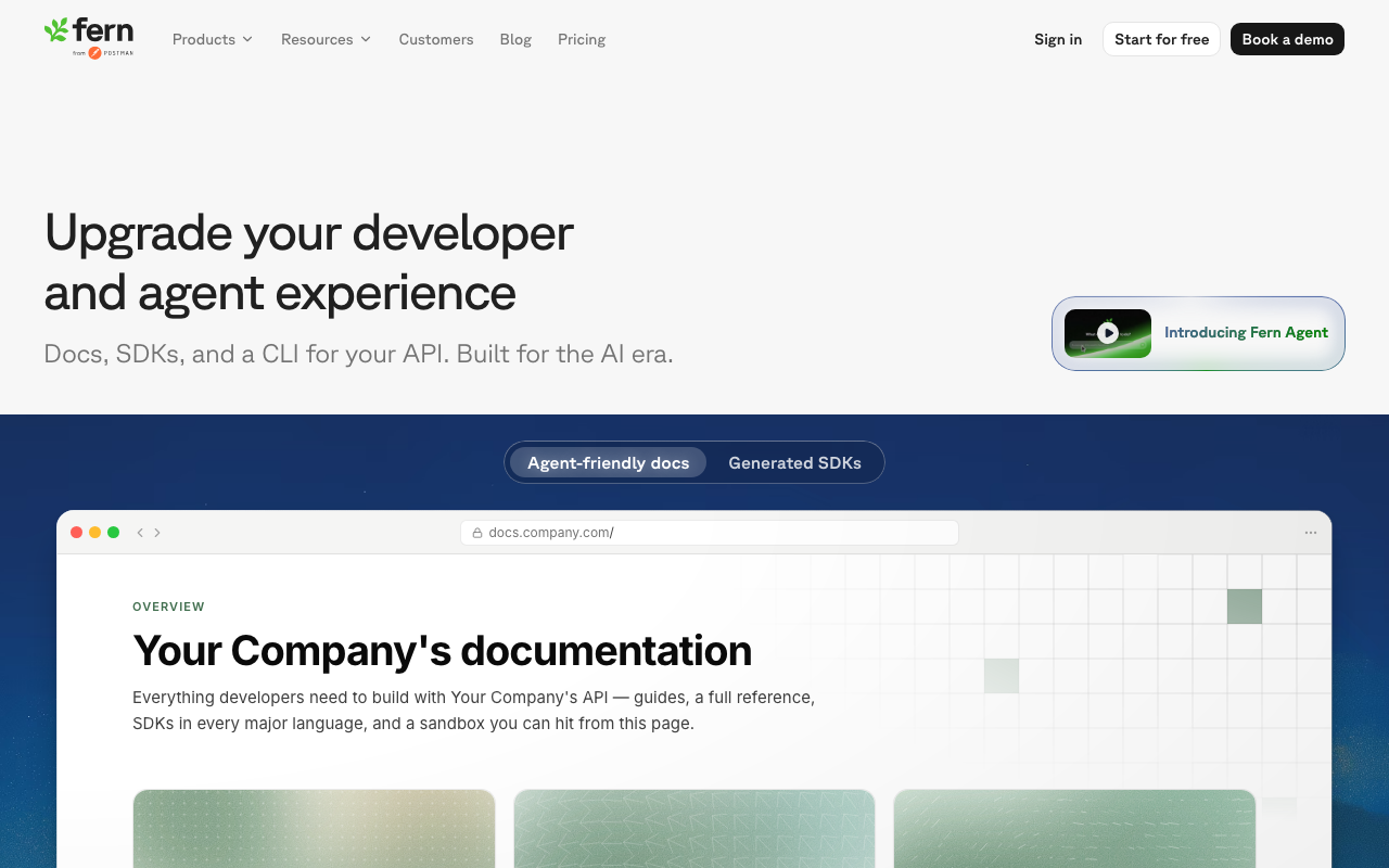 Fern homepage